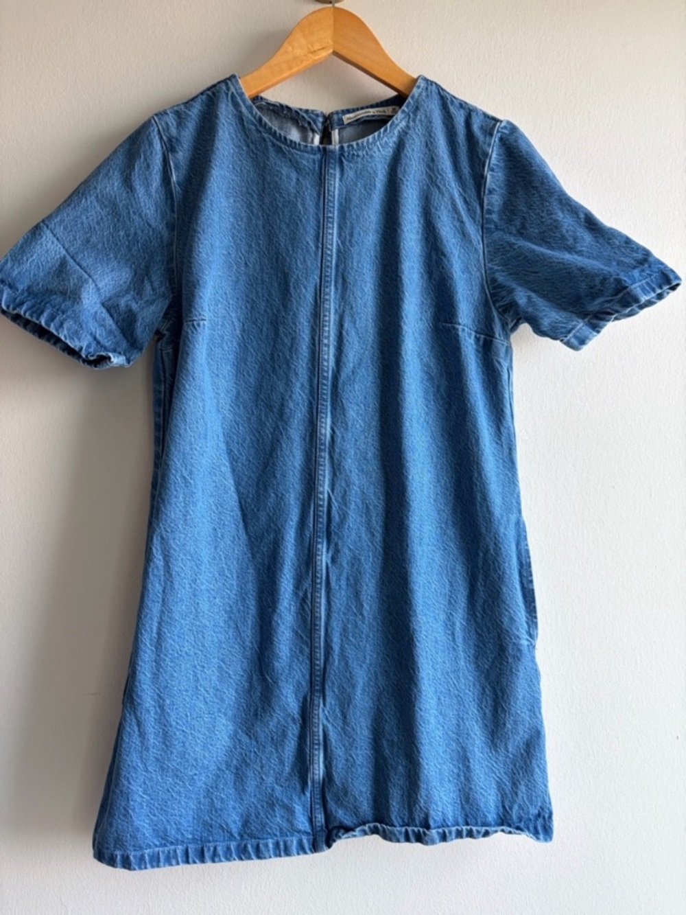 Abercrombie & Fitch Light Blue Denim Mini Dress